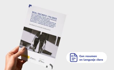 Análisis Normativo | Real Decreto 193/2023, por el que se regulan las condiciones básicas de accesibilidad y no discriminación de personas con discapacidad en el acceso a bienes y servicios