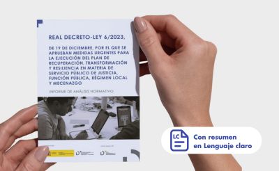 Análisis Normativo | Accesibilidad en el Real Decreto-Ley 6/2023 de medidas urgentes en materia de servicio público de justicia, función pública, régimen local y mecenazgo